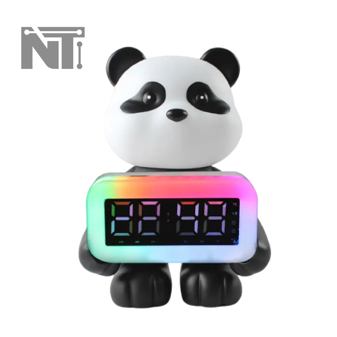 Miniatura 3 de Parlante RGB Despertador Panda
